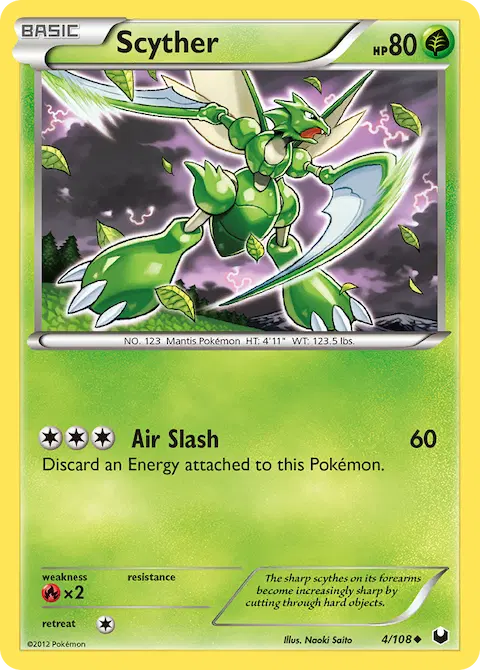 Scyther, Dark Explorers 4/108