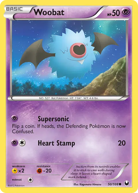 Woobat, Dark Explorers 50/108