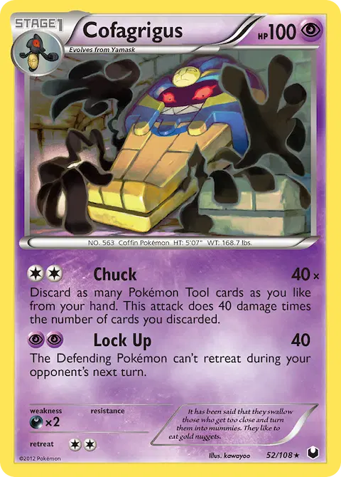 Cofagrigus, Dark Explorers 52/108