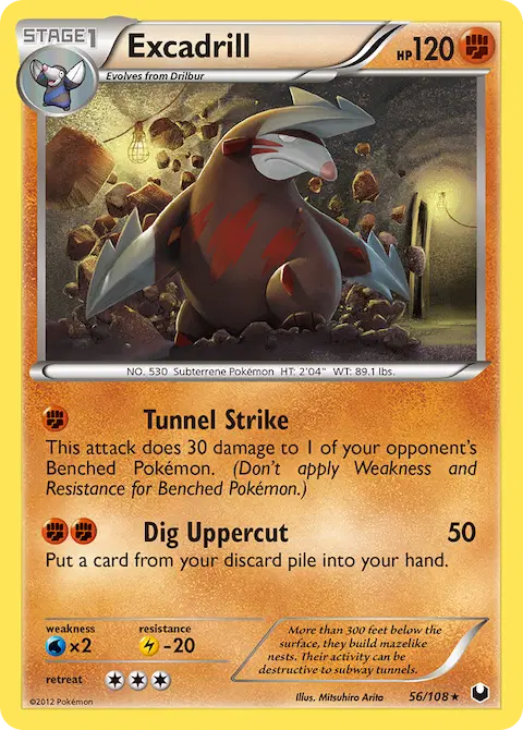 Excadrill, Dark Explorers 56/108