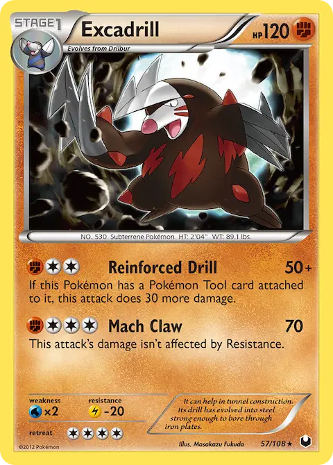 Excadrill, Dark Explorers 57/108