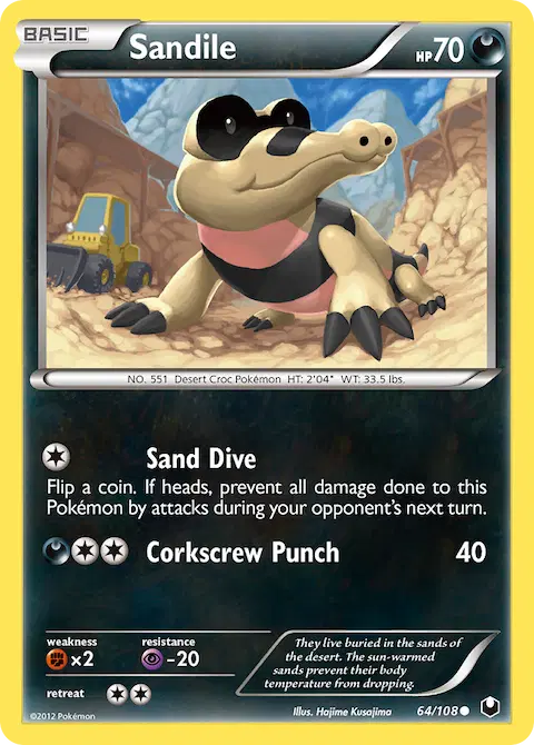Sandile, Dark Explorers 64/108
