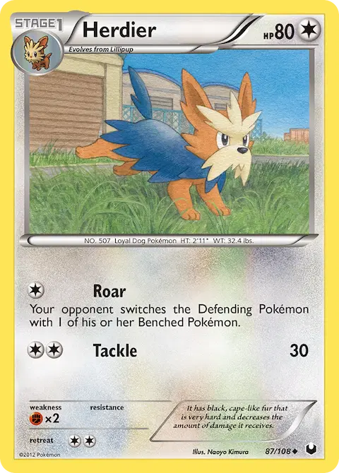 Herdier, Dark Explorers 87/108
