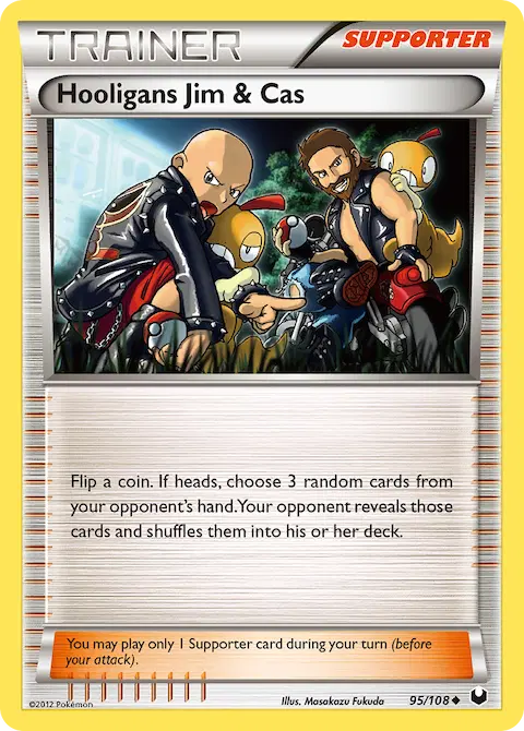 Hooligans Jim & Cas, Dark Explorers 95/108