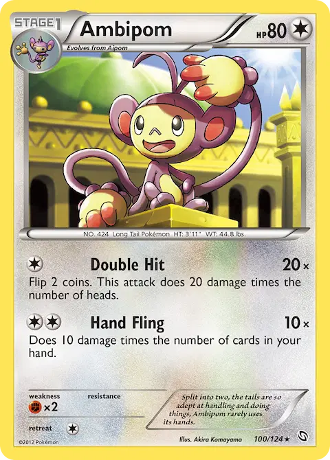 Ambipom, Dragons Exalted 100/124