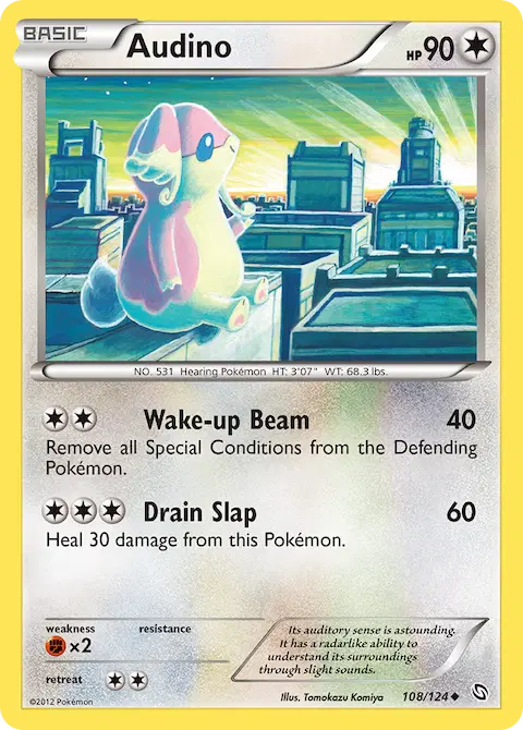 Audino, Dragons Exalted 108/124