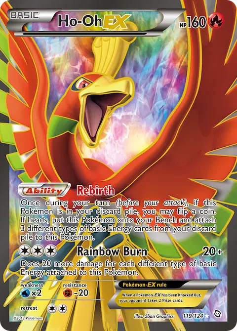Ho-Oh-EX, Dragons Exalted 119/124