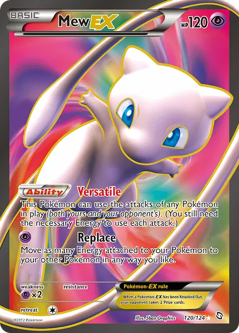 Mew-EX, Dragons Exalted 120/124