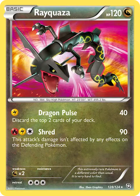 Rayquaza, Dragons Exalted 128/124