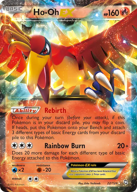 Ho-Oh-EX, Dragons Exalted 22/124