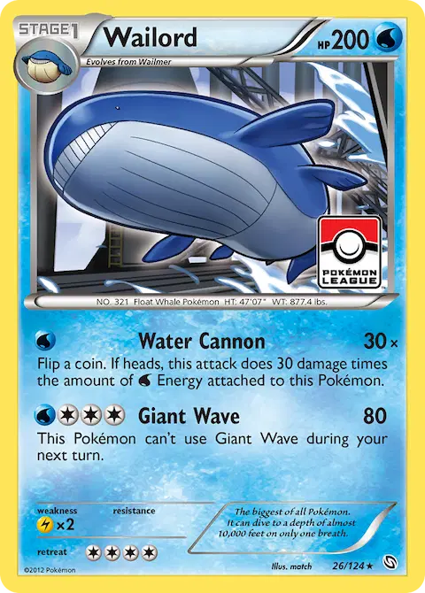 Wailord, Dragons Exalted 26/124
