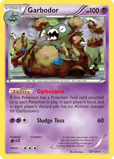 Garbodor, Dragons Exalted 54/124
