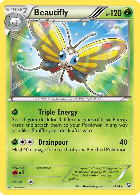 Beautifly, Dragons Exalted 8/124