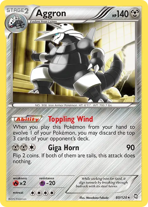 Aggron, Dragons Exalted 80/124