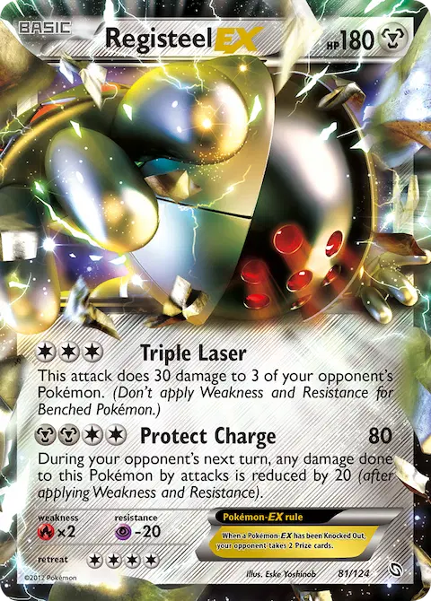 Registeel-EX, Dragons Exalted 81/124