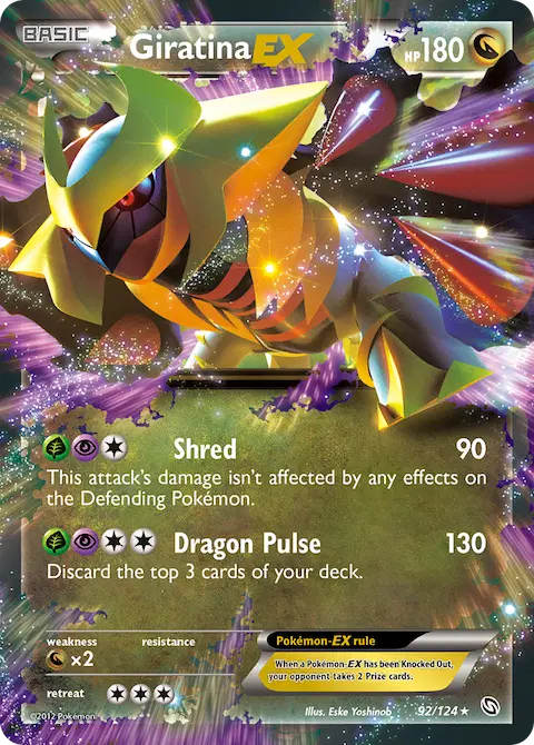 Giratina-EX, Dragons Exalted 92/124