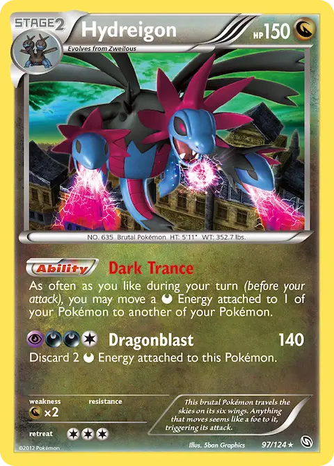 Hydreigon, Dragons Exalted 97/124