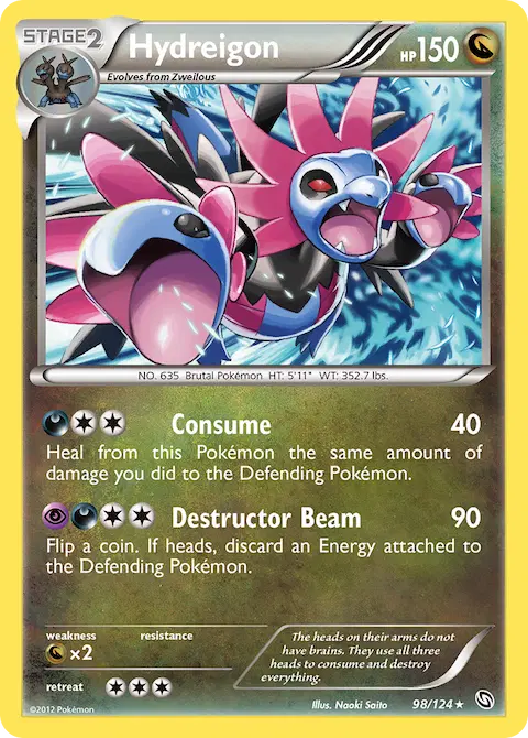 Hydreigon, Dragons Exalted 98/124