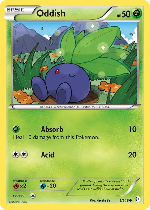 Oddish, Boundaries Crossed 1/149