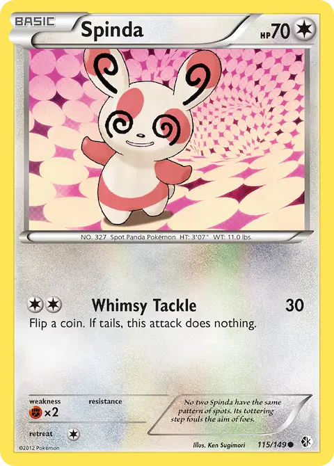 Spinda, Boundaries Crossed 115/149