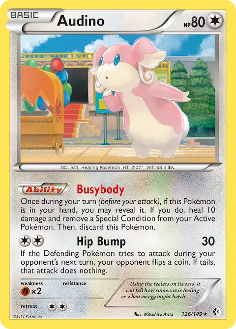 Audino, Boundaries Crossed 126/149