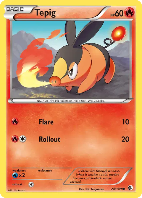 Tepig, Boundaries Crossed 24/149