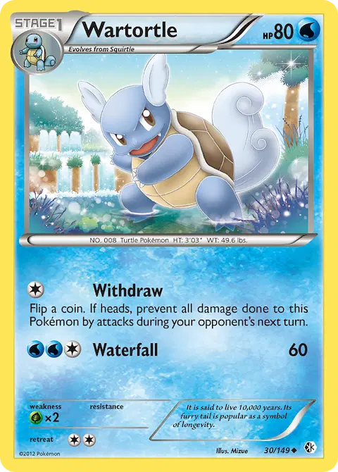Wartortle, Boundaries Crossed 30/149