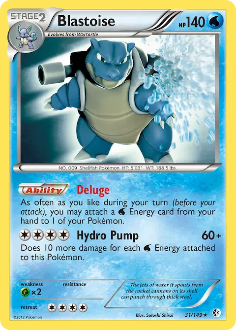 Blastoise, Boundaries Crossed 31/149