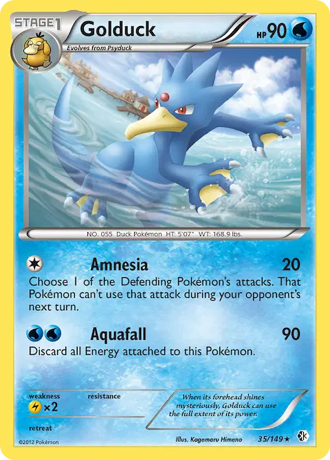 Golduck, Boundaries Crossed 35/149