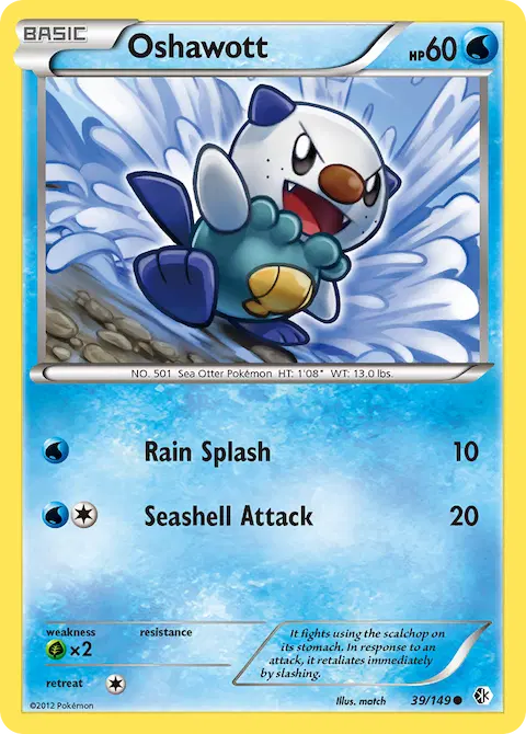 Oshawott, Boundaries Crossed 39/149