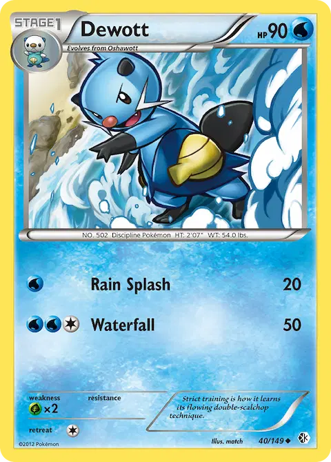 Dewott, Boundaries Crossed 40/149