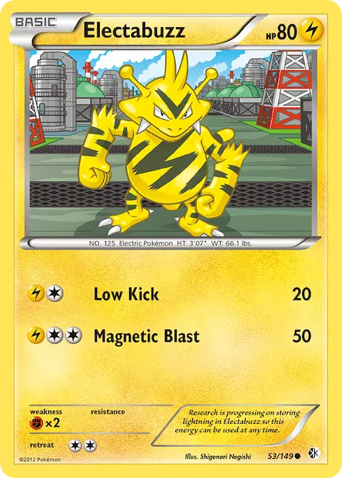 Electabuzz, Boundaries Crossed 53/149