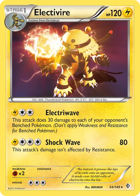 Electivire, Boundaries Crossed 54/149