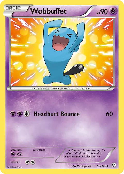 Wobbuffet, Boundaries Crossed 58/149