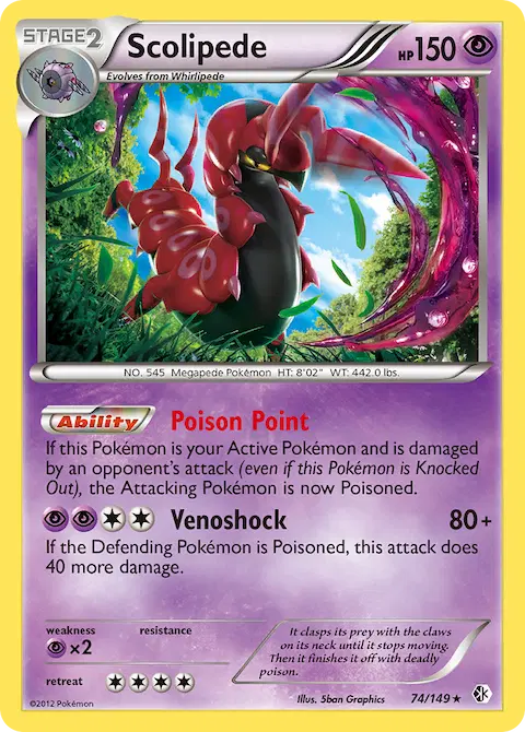 Scolipede, Boundaries Crossed 74/149