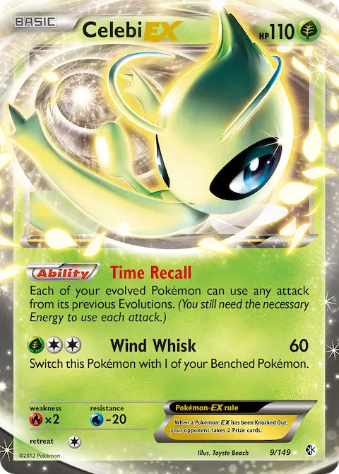 Celebi-EX, Boundaries Crossed 9/149