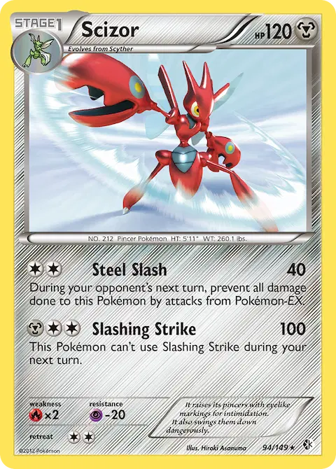 Scizor, Boundaries Crossed 94/149