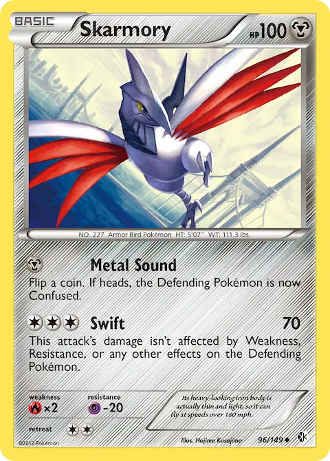 Skarmory, Boundaries Crossed 96/149