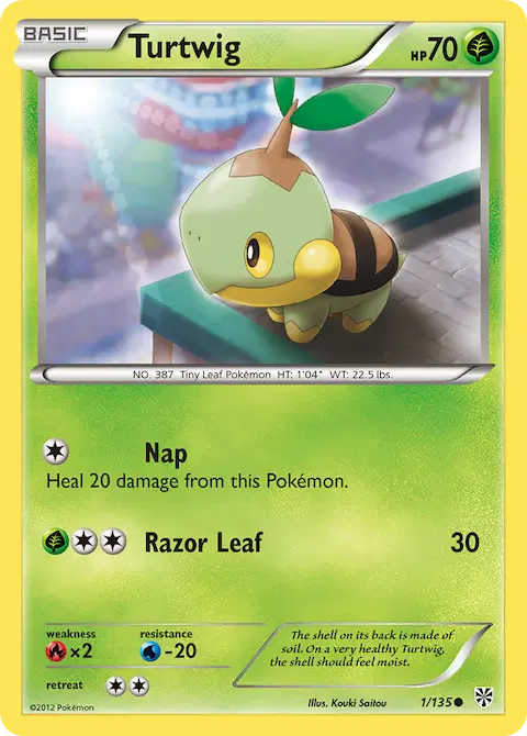 Turtwig, Plasma Storm 1/135