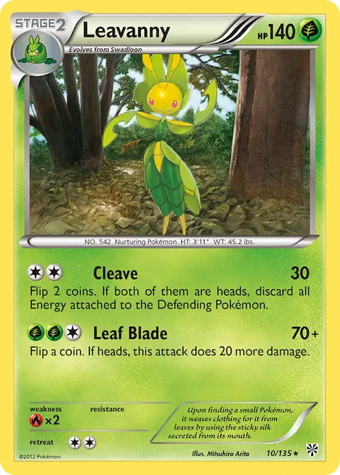 Leavanny, Plasma Storm 10/135