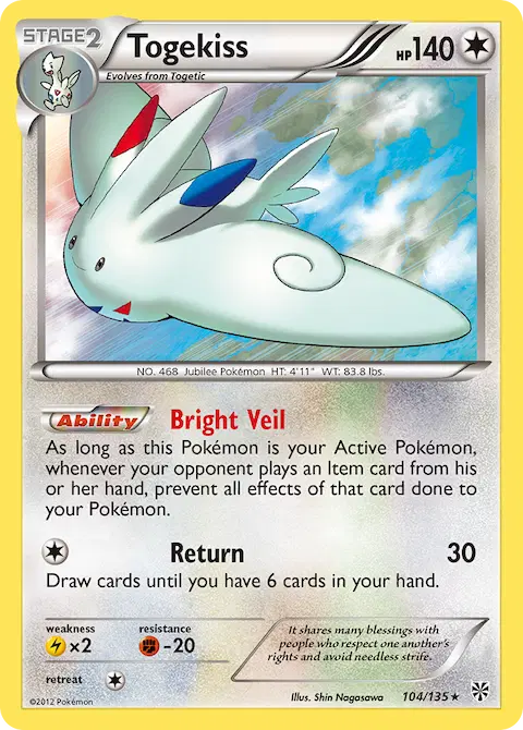 Togekiss, Plasma Storm 104/135