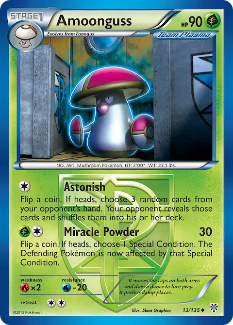Amoonguss, Plasma Storm 13/135