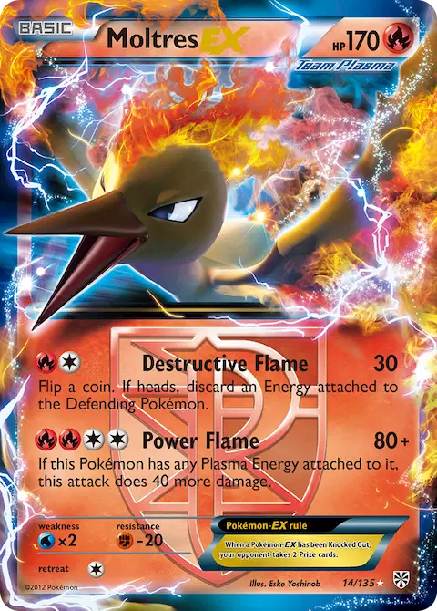 Moltres-EX, Plasma Storm 14/135