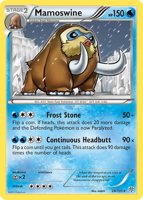 Mamoswine, Plasma Storm 28/135