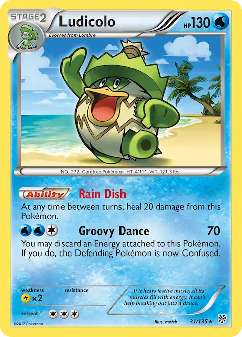 Ludicolo, Plasma Storm 31/135