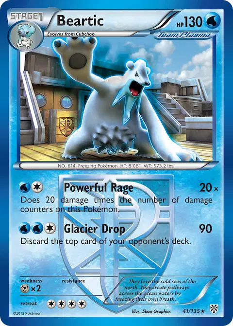Beartic, Plasma Storm 41/135