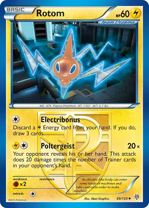 Rotom, Plasma Storm 49/135