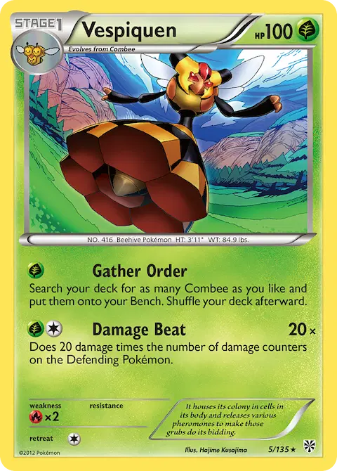 Vespiquen, Plasma Storm 5/135