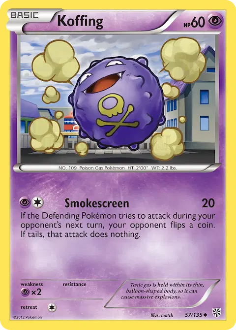 Koffing, Plasma Storm 57/135