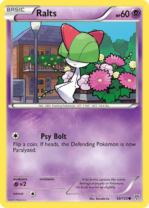 Ralts, Plasma Storm 59/135